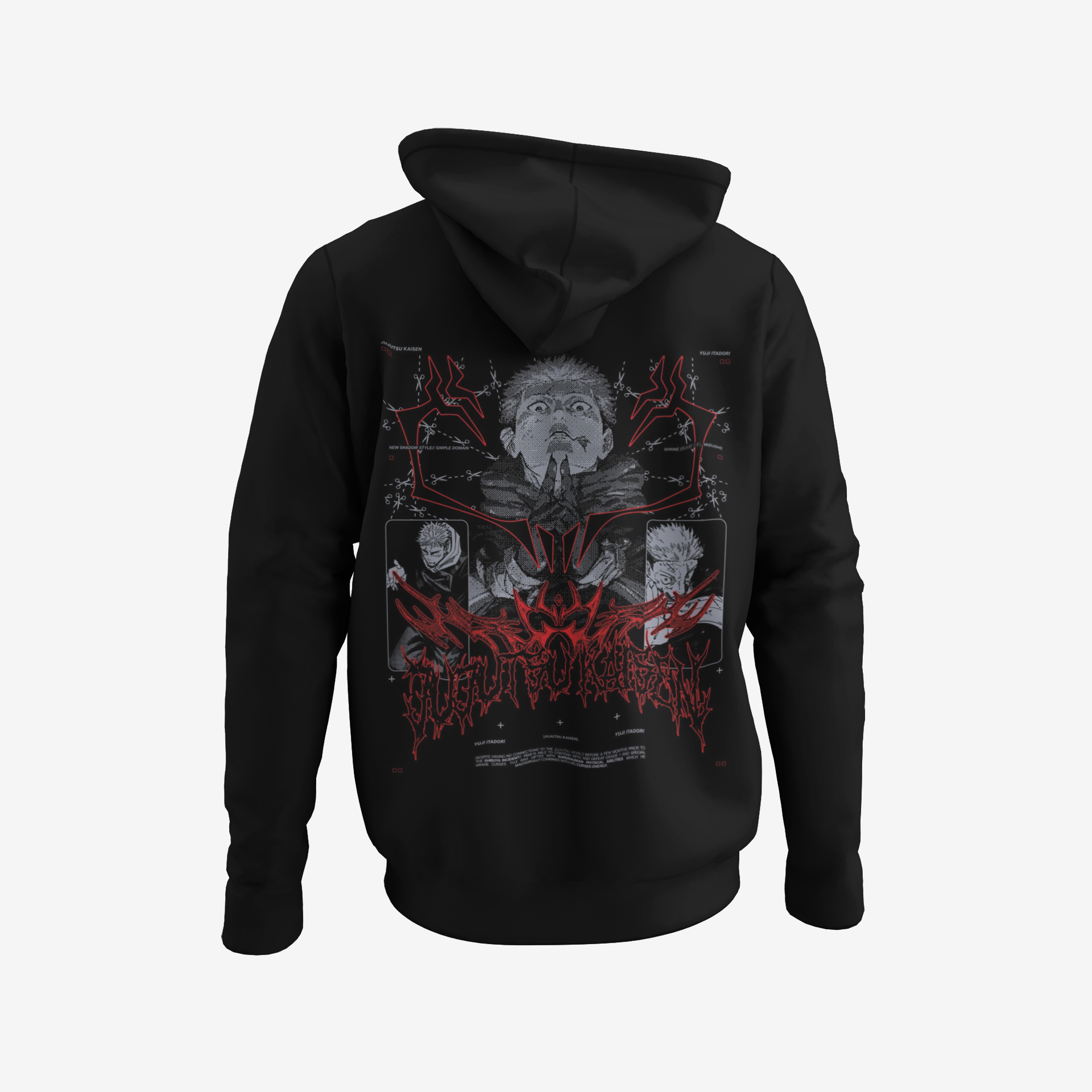 Sukuna Domain Expansion Jujutsu Kaisen Streetwear Hoodie