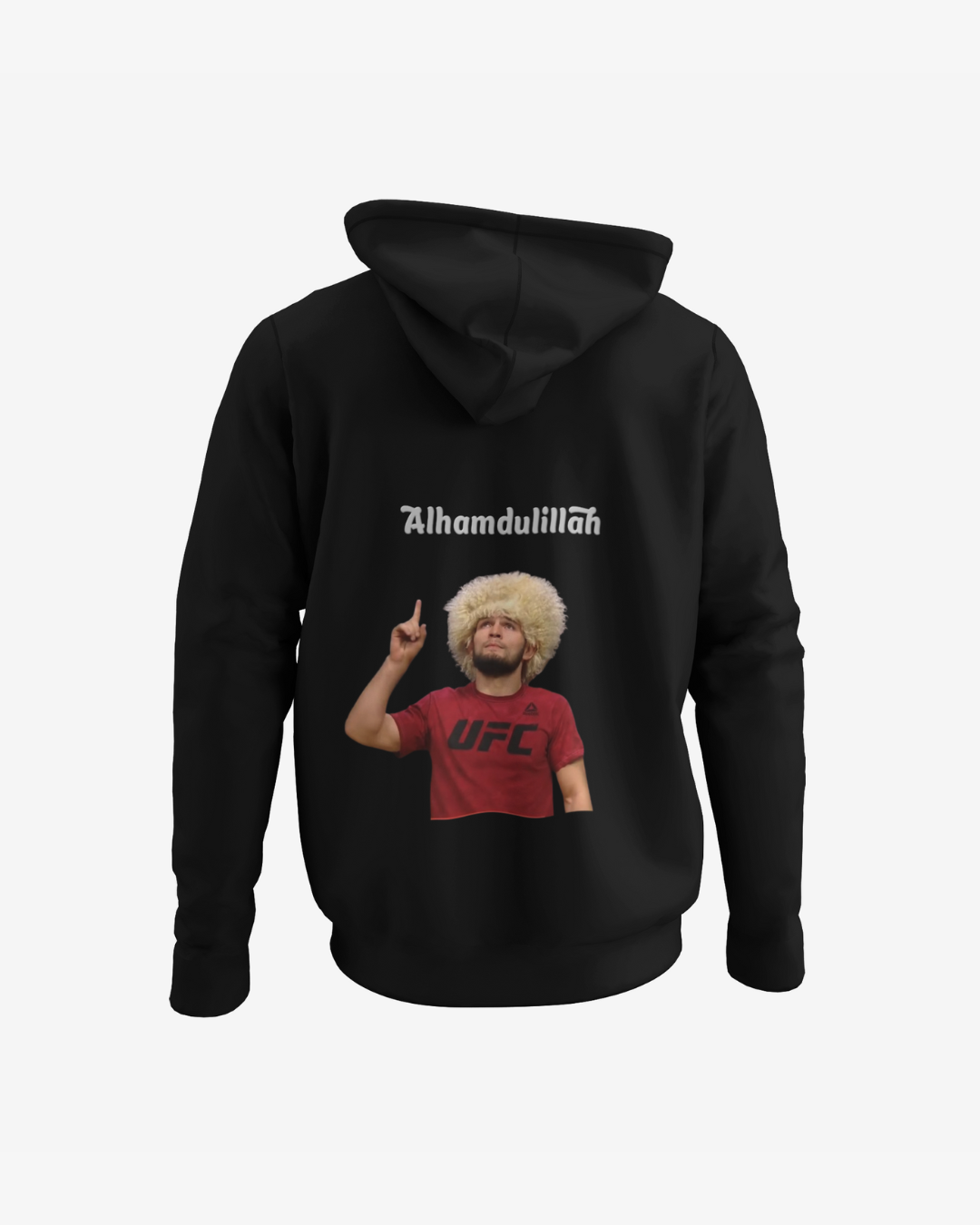 Khabib Nurmagomedov "Alhamdulillah" Dagestan Fighter Hoodie