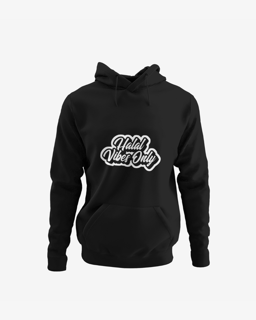 Halal Vibes Only Hoodie "Halal Vibes Only" Front & "Keep It Halal" Back Pullover