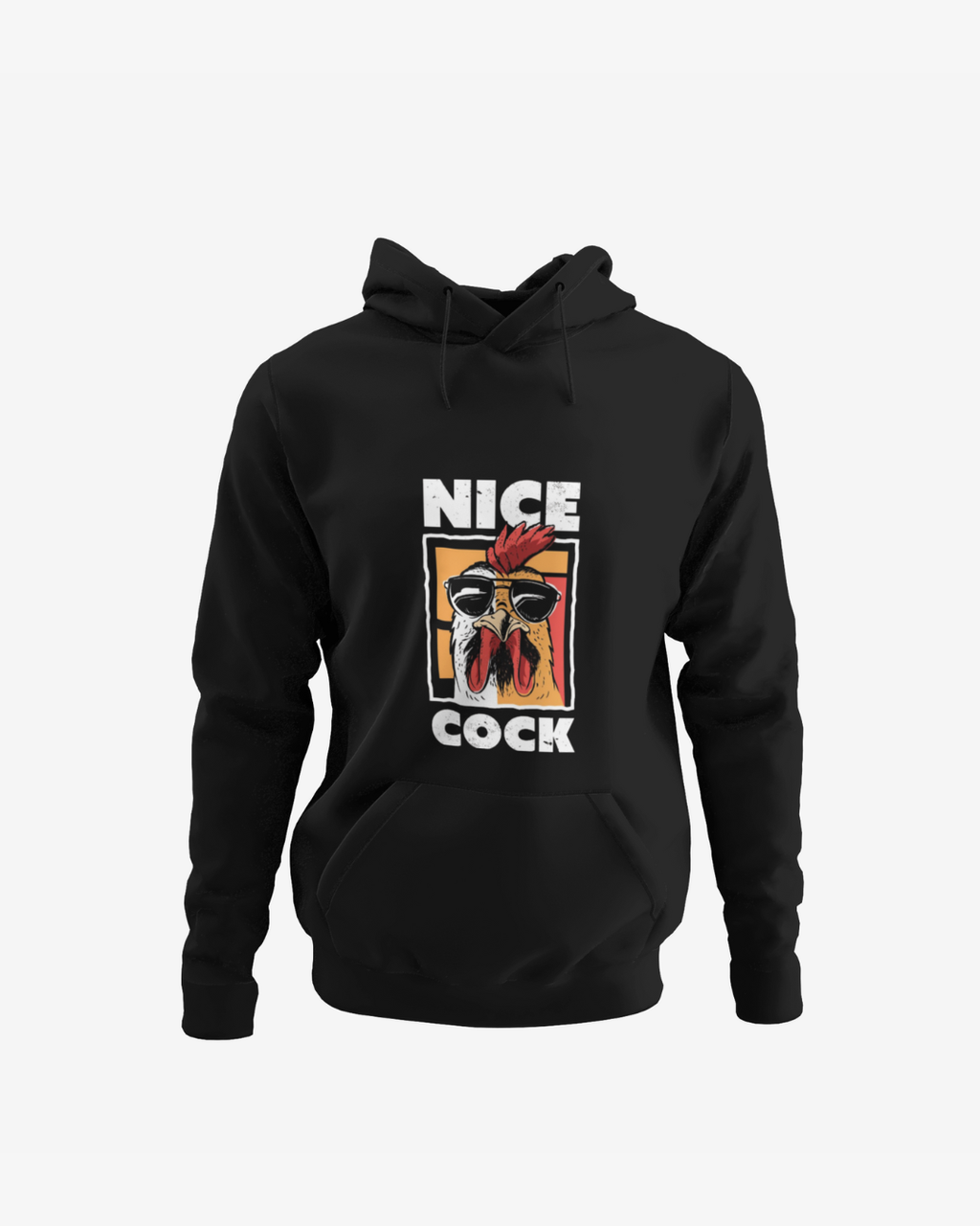 "Nice Cock" Rooster Graphic Pullover – Funny Streetwear