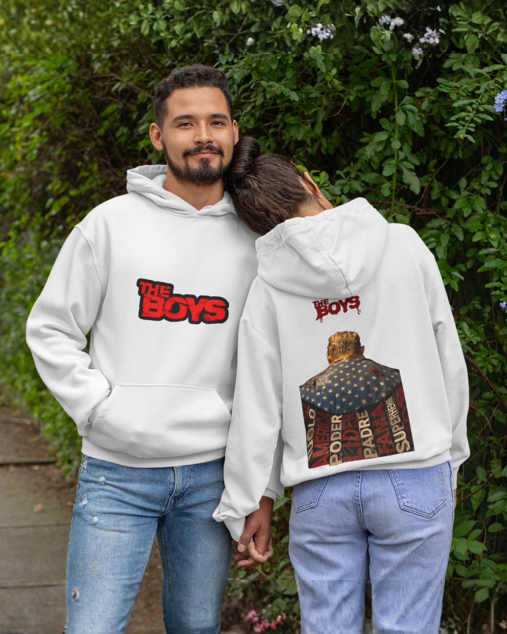 The Boys Homelander Patriotic Cape Statement Hoodie