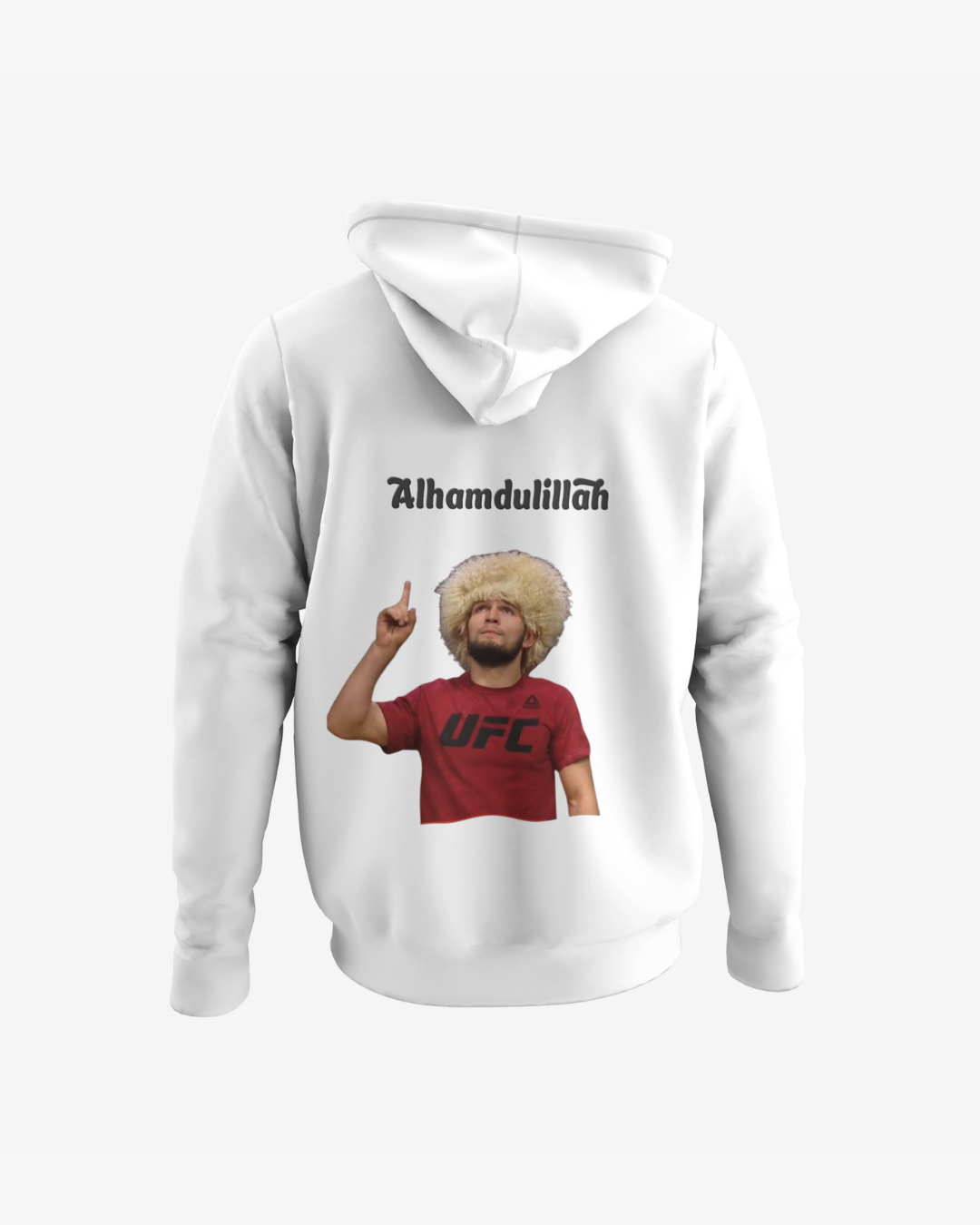 Khabib Nurmagomedov "Alhamdulillah" Dagestan Fighter Hoodie