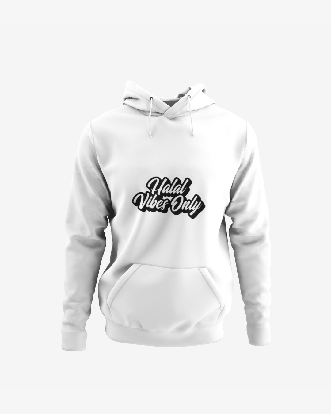 Halal Vibes Only Hoodie "Halal Vibes Only" Front & "Keep It Halal" Back Pullover